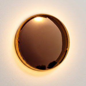 KS Verlichting Auris Wandlamp Spiegel Brons