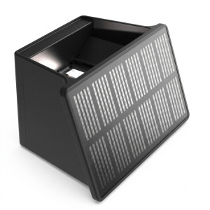 KS Verlichting Mitch Solar Up en Down Muurlamp Zwart