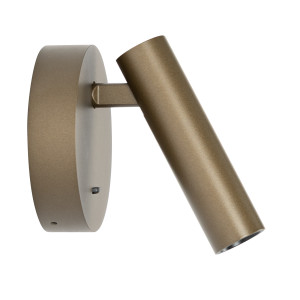 KS Verlichting Viktor Leeslamp Brons Met Schakelaar en USB-C