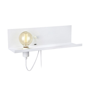 Marksjold Multi Wandlamp USB Wit