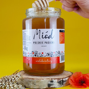 Polski Miód - wielokwiatowy 1 kg