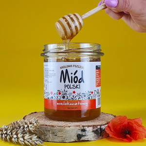 Miód Polski wielokwiatowy - 400g