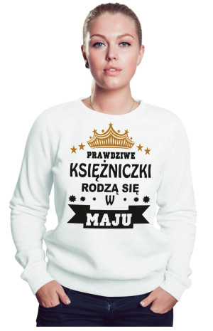 BLUZA DLA KSIĘŻNICZKI URODZONEJ W MAJU