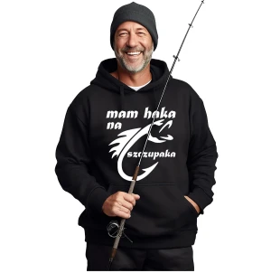 Bluza z kapturem Mam haka na szczupaka