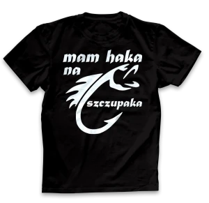 Koszulka męska Mam haka na szczupaka
