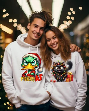 Bluzy dla par Duck i Cicia