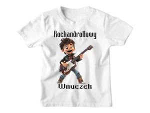 Koszulka Rockandrollowy wnuczek dziecięca