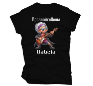 Koszulka Rockandrollowa Babcia