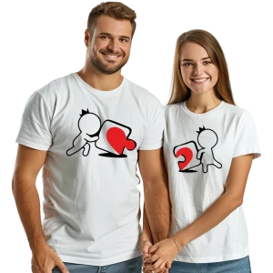 Koszulki dla par PUZZLE