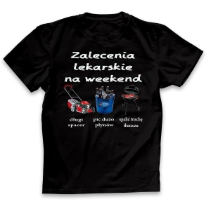 Koszulka ZALECENIA LEKARSKIE męska