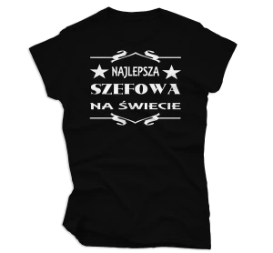 Koszulka damska Najlepsza szefowa na świecie