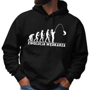 Bluza z kapturem EWOLUCJA WĘDKARZA