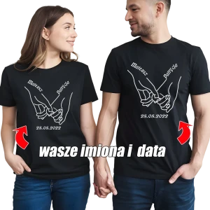 Koszulki dla par DŁONIE