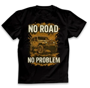 Koszulka męska NO ROAD NO PROBLEM II