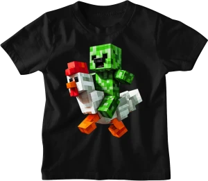 Koszulka MINECRAFT CHICKEN dziecięca