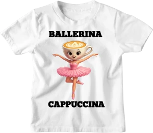 Koszulka dziecięca Ballerina Cappuccina