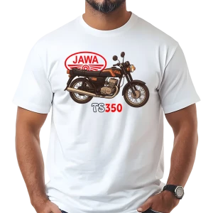 Koszulka dla motocyklisty męska JAWA TS350
