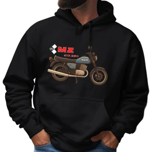 Bluza z kapturem dla motocyklisty MZ ETZ 250