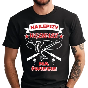 Koszulka NAJLEPSZY WĘDKARZ NA ŚWIECIE