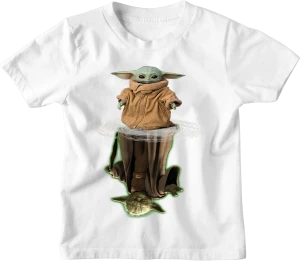 Koszula dziecięca BABY YODA MIRROR