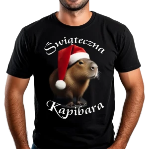 Koszulka Świąteczna kapibara
