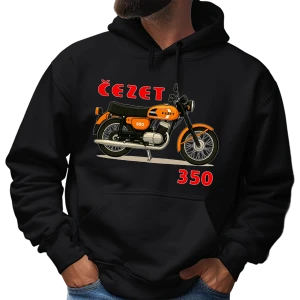 Bluza z kaputrem dla motocyklisty CZ 350
