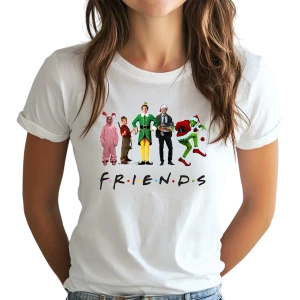 Koszulka FRIENDS ŚWIĄTECZNE damska