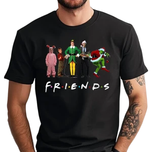 Koszulka FRIENDS ŚWIĄTECZNE męska
