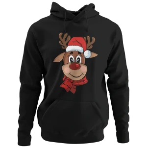 Bluza z kapturem Świąteczny Renifer