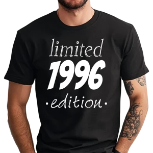 Koszulka na 30 urodziny LIMITED 1996 EDITION męska