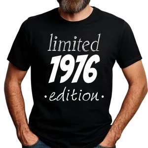 Koszulka na 50 urodziny LIMITED 1976 EDITION męska
