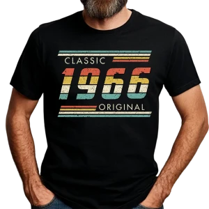 Koszulka na 60 urodziny Classic Original 1966 męska