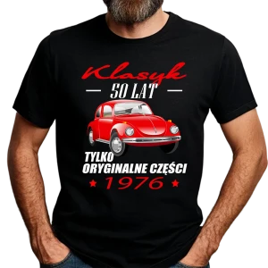Koszulka KLASYK 1976 na 50 urodziny