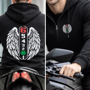 Bluza z kapturem oraz zamkiem 1N23453