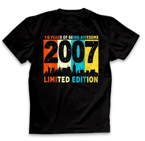 Koszulka LIMITED EDITION 2007 męska WYPRZEDAŻ roz.XL