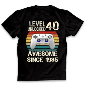 Koszulka LEVEL 40 1985 męska WYPRZEDAŻ roz.M