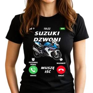 Koszulka SUZUKI Dzwoni damska