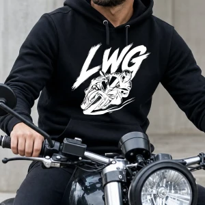 Bluza z kapturem dla motocyklisty LWG