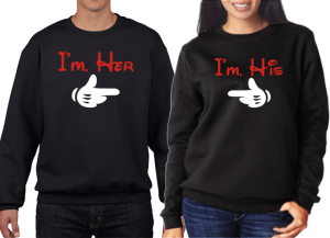 BLUZY DLA PAR I' m HIS I'm HER