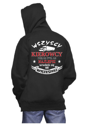 Bluza KIEROWCY urodzonego ... z miesiącem.