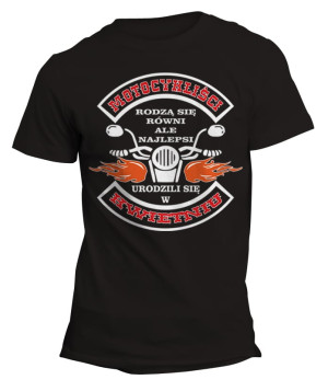 Koszulka dla motocyklisty z miesiącem