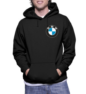 Bluza BMW z kapturem - czarna