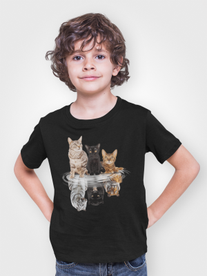 Koszulka z kotkami dla chłopców