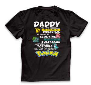 Koszulka dla taty fana POKEMON'ÓW