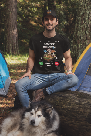 Koszulka Grzyby dzwonią męska