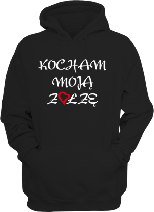 Bluza z kapturem KOCHAM MOJĄ ZOŁZĘ