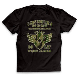 Koszulka JEDNOSTKA SPECJALNA na trzydzieste urodziny