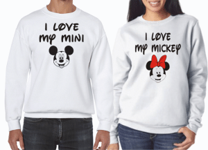 Bluzy dla par Myszka Mickey