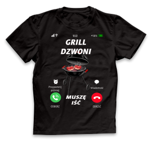 Koszulka męska GRILL DZWONI