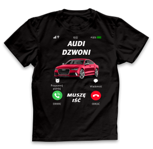 Koszulka AUDI DZWONI męska